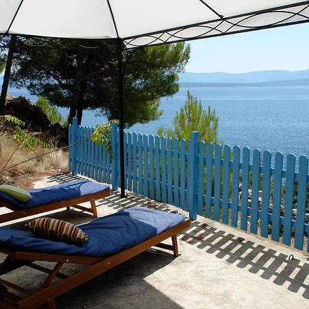 A Small Stone House By The Sea, In A Wineyard Nerezisca Esterno foto